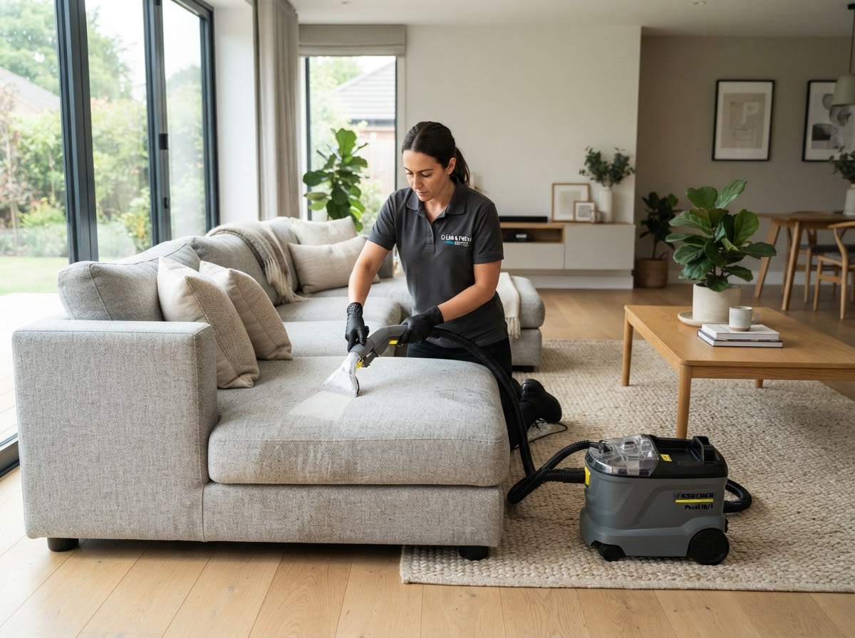 Sofa cleaning
